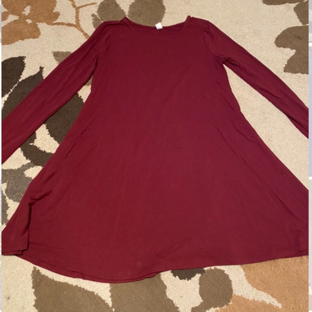 Maroon dress